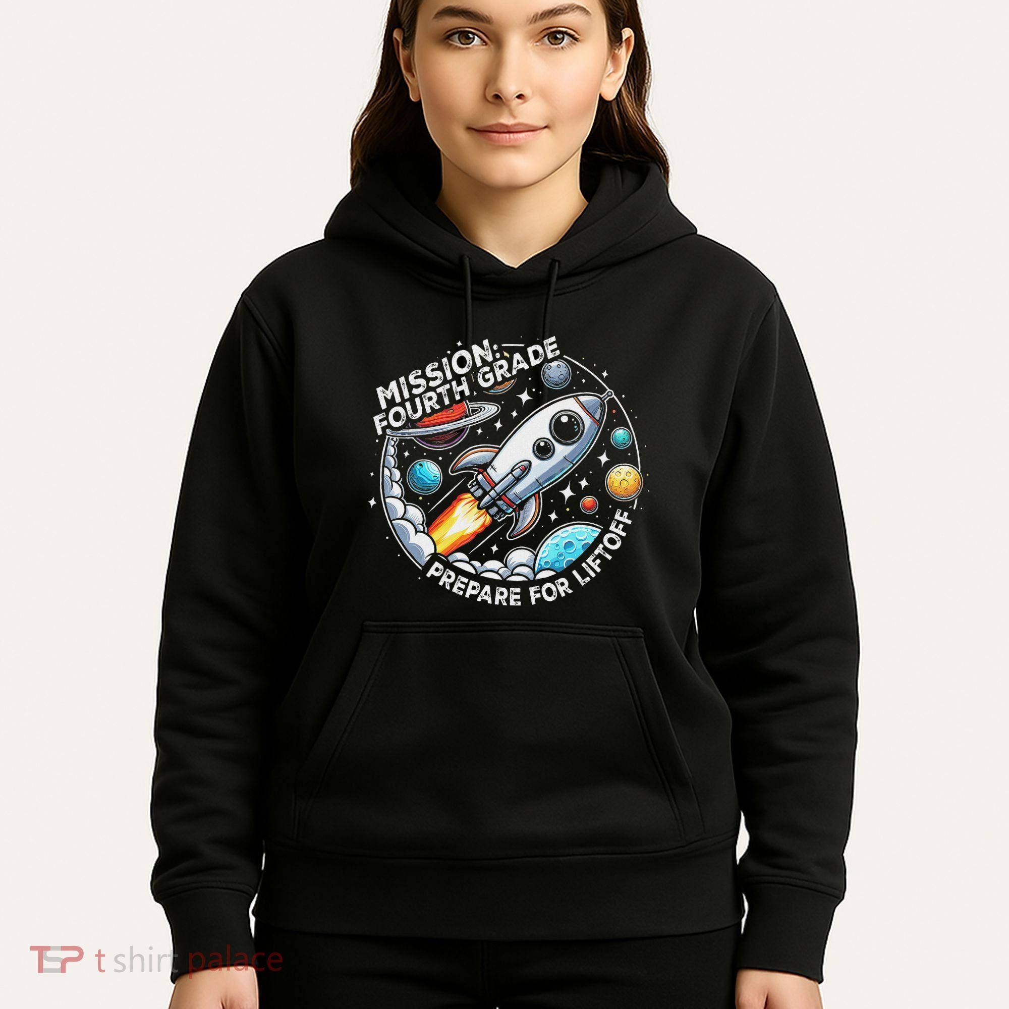 Funny Mission Fourth Grade Back To School Teachers Students Hoodie