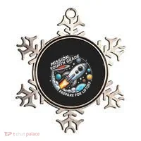 Funny Mission Fourth Grade Back To School Teachers Students Ornament thumb 0