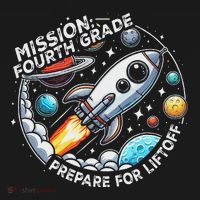 Funny Mission Fourth Grade Back To School Teachers Students Ornament thumb 1