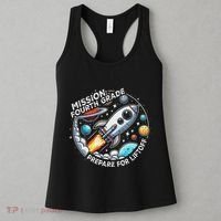 Funny Mission Fourth Grade Back To School Teachers Students Women's Tank Top thumb 3