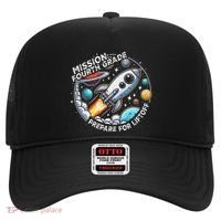 Funny Mission Fourth Grade Back To School Teachers Students Hat thumb 0