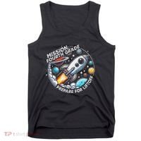 Funny Mission Fourth Grade Back To School Teachers Students Tank Top thumb 0