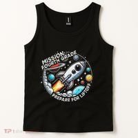 Funny Mission Fourth Grade Back To School Teachers Students Tank Top thumb 2