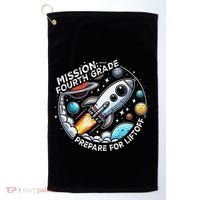 Funny Mission Fourth Grade Back To School Teachers Students Golf Towel thumb 0