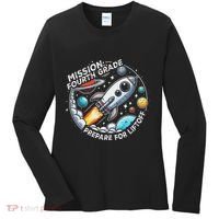 Funny Mission Fourth Grade Back To School Teachers Students Women's Long Sleeve Shirt thumb 0