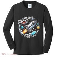 Funny Mission Fourth Grade Back To School Teachers Students Kids Long Sleeve Shirt thumb 0
