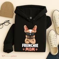 Frenchie Mom French Bulldog Dog Hoodie thumb 4
