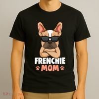 Frenchie Mom French Bulldog Dog T-Shirt thumb 3