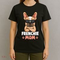 Frenchie Mom French Bulldog Dog T-Shirt thumb 4