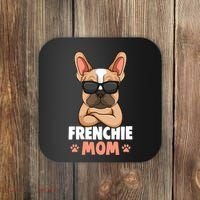 Frenchie Mom French Bulldog Dog Coaster thumb 0