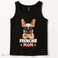 Frenchie Mom French Bulldog Dog Tank Top thumb 2