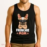 Frenchie Mom French Bulldog Dog Tank Top thumb 3