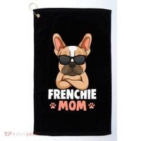 Frenchie Mom French Bulldog Dog Golf Towel thumb 0