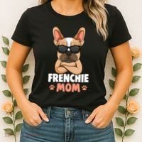 Frenchie Mom French Bulldog Dog Women's T-Shirt thumb 2