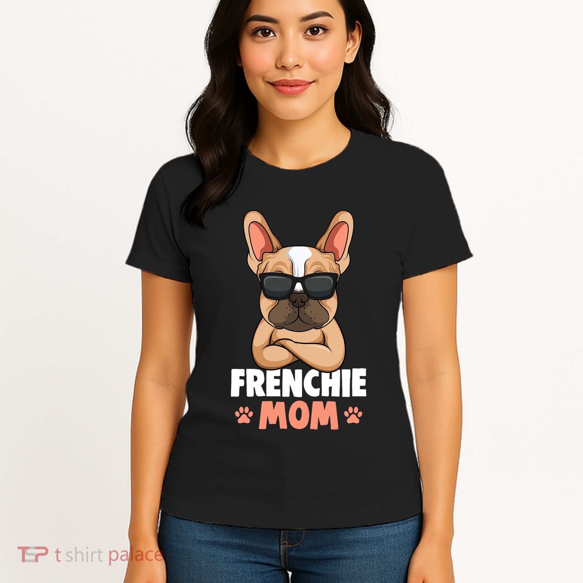 Frenchie Mom French Bulldog Dog Women's T-Shirt