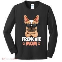Frenchie Mom French Bulldog Dog Kids Long Sleeve Shirt thumb 0
