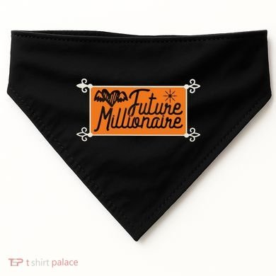Future Millionaire USA-Made Doggie Bandana