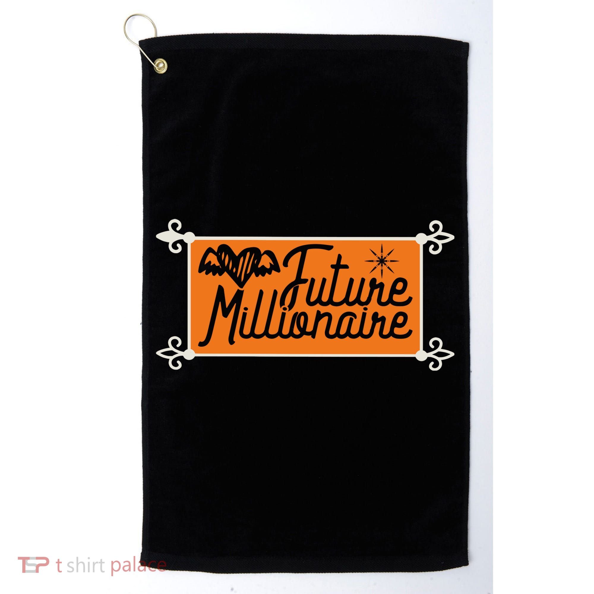 Future Millionaire Golf Towel