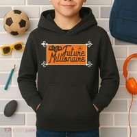 Future Millionaire Kids Hoodie thumb 2