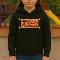 Future Millionaire Kids Hoodie thumb 3