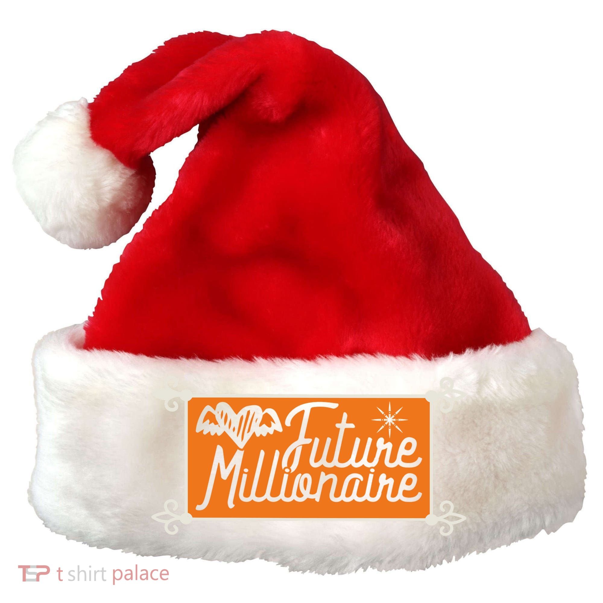 Future Millionaire Santa Hat