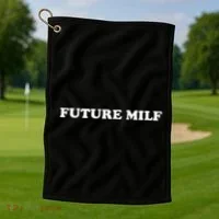 Future Milf Golf Towel thumb 1