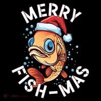 Funny Merry Fishmas Christmas Fish Great Gift Coffee Mug thumb 5