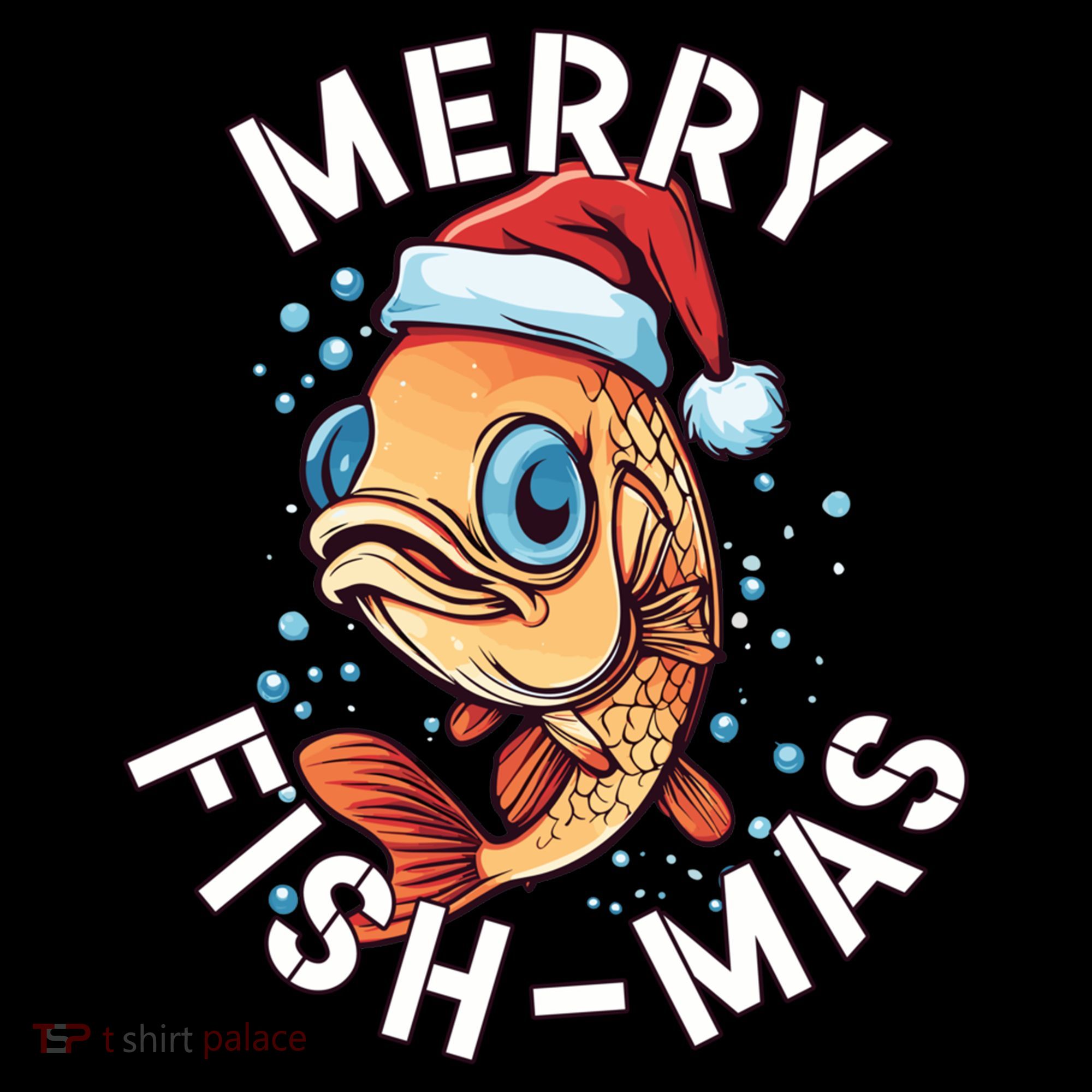 Funny Merry Fishmas Christmas Fish Great Gift Women's Hoodie