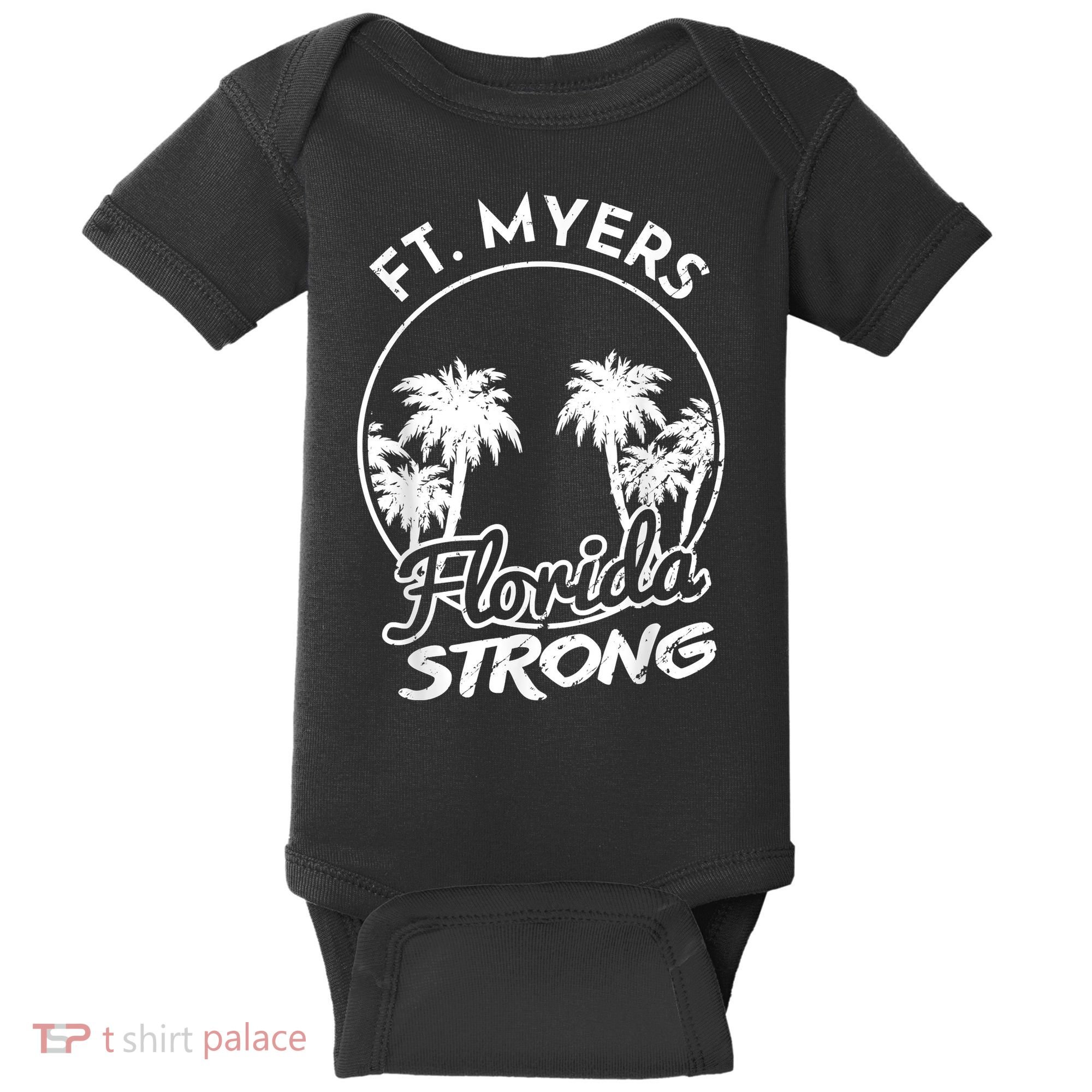 Ft. Myers Florida Strong Community Support Baby Bodysuit