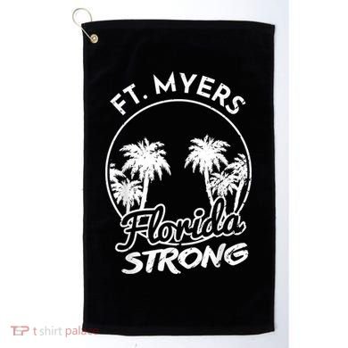 Ft. Myers Florida Strong Community Support Golf Towel