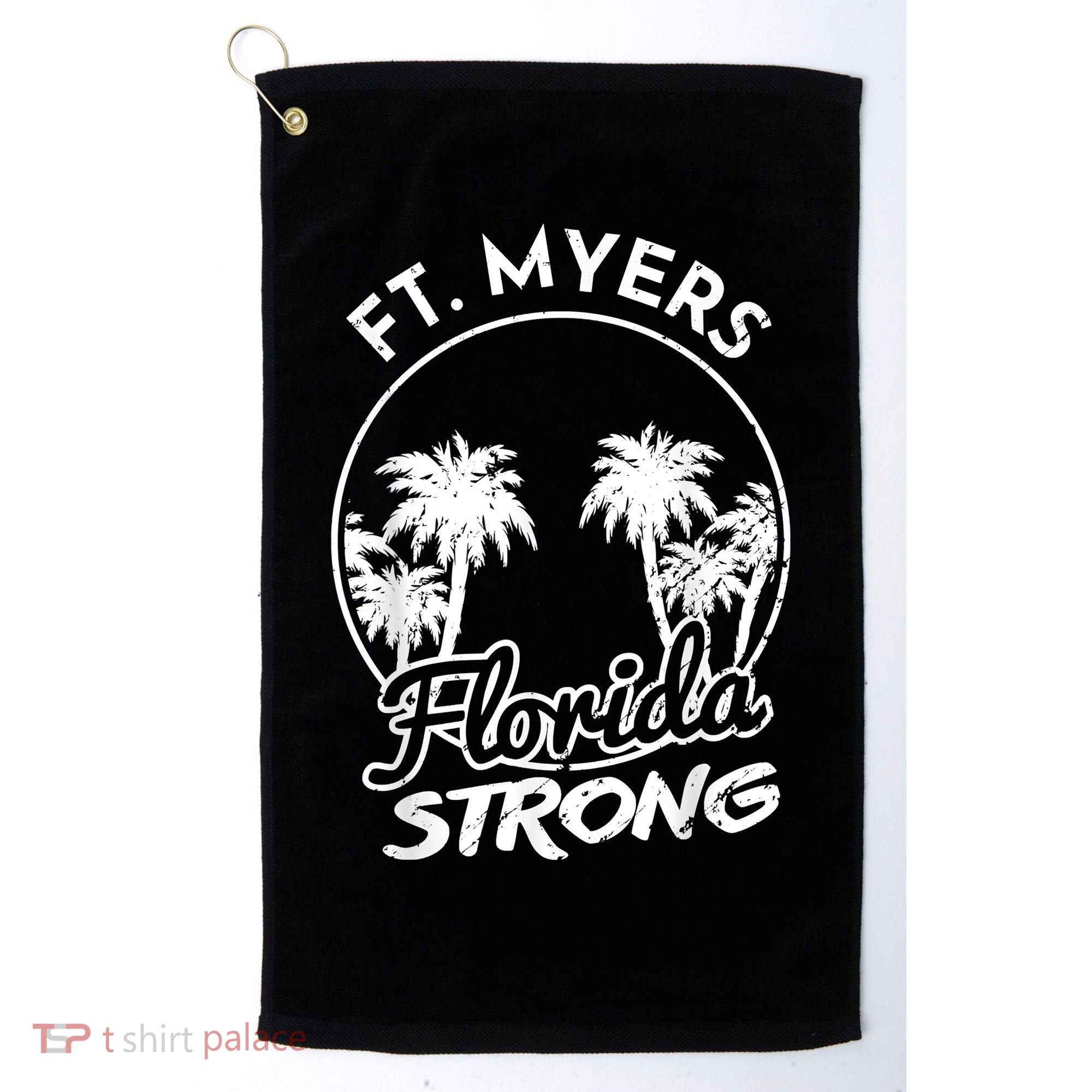 Ft. Myers Florida Strong Community Support Golf Towel
