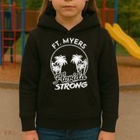 Ft. Myers Florida Strong Community Support Kids Hoodie thumb 3