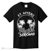 Ft. Myers Florida Strong Community Support Kids T-Shirt thumb 0