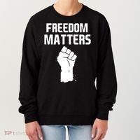 Freedom Matters Fist Women's Sweatshirt thumb 0