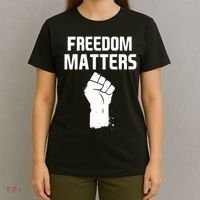 Freedom Matters Fist T-Shirt thumb 4