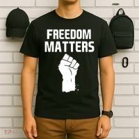 Freedom Matters Fist T-Shirt thumb 6