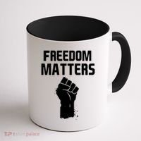 Freedom Matters Fist Coffee Mug thumb 1