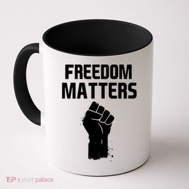 Freedom Matters Fist Coffee Mug