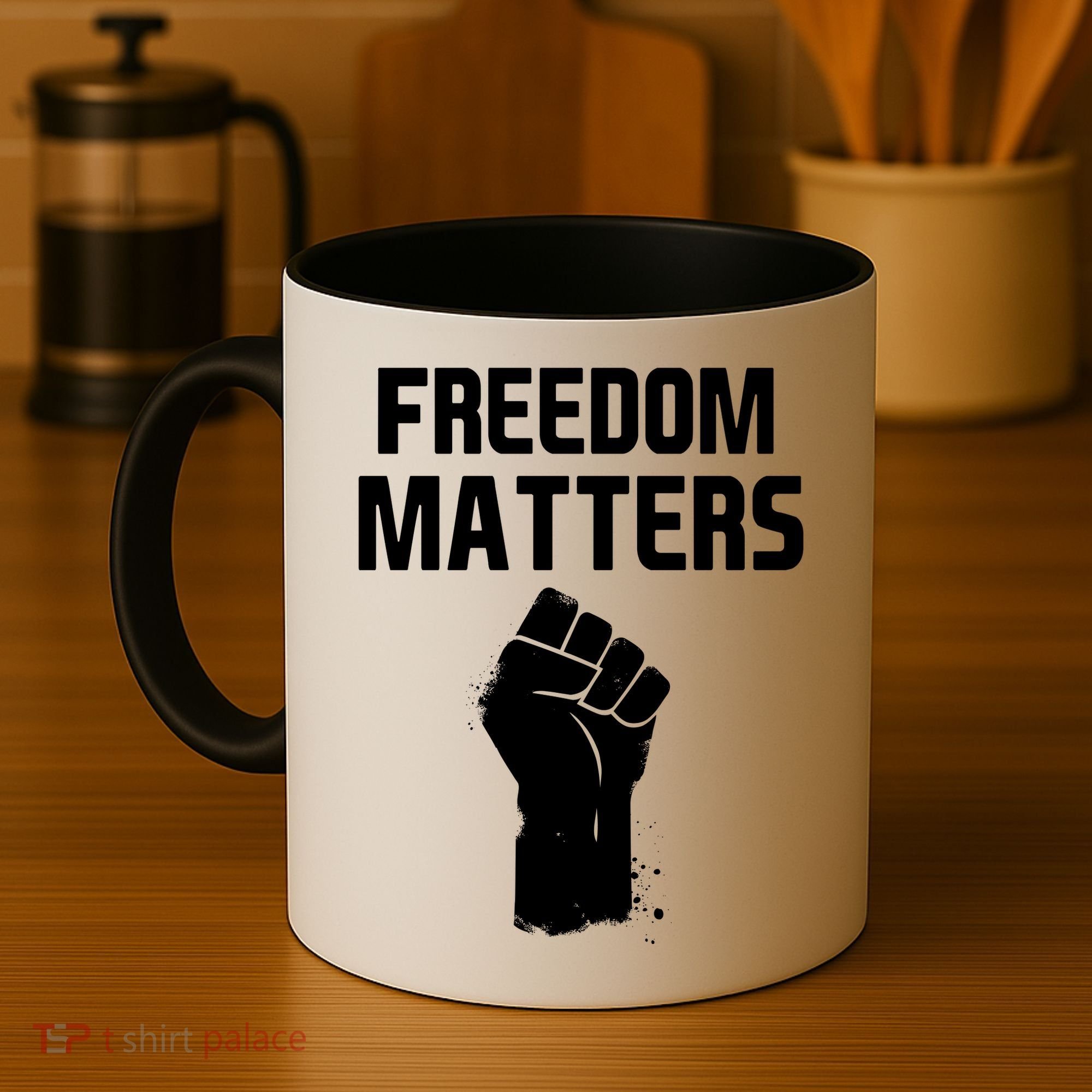 Freedom Matters Fist Coffee Mug