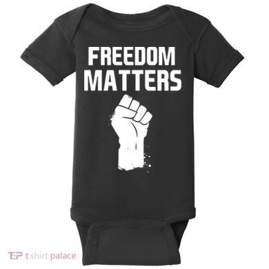 Freedom Matters Fist Baby Bodysuit