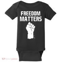 Freedom Matters Fist Baby Bodysuit thumb 0