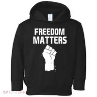 Freedom Matters Fist Toddler Hoodie thumb 0