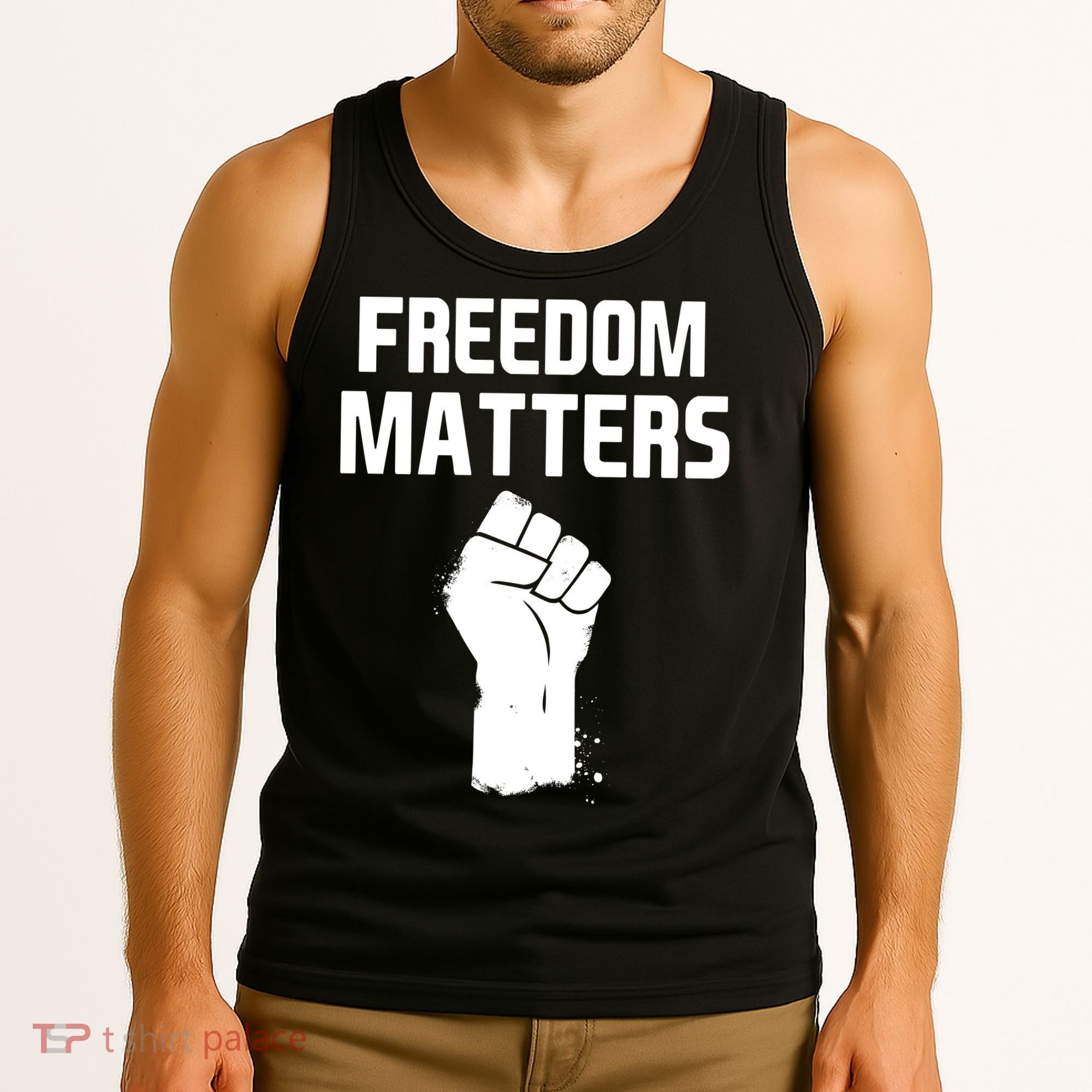 Freedom Matters Fist Tank Top