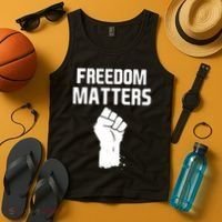 Freedom Matters Fist Tank Top thumb 4