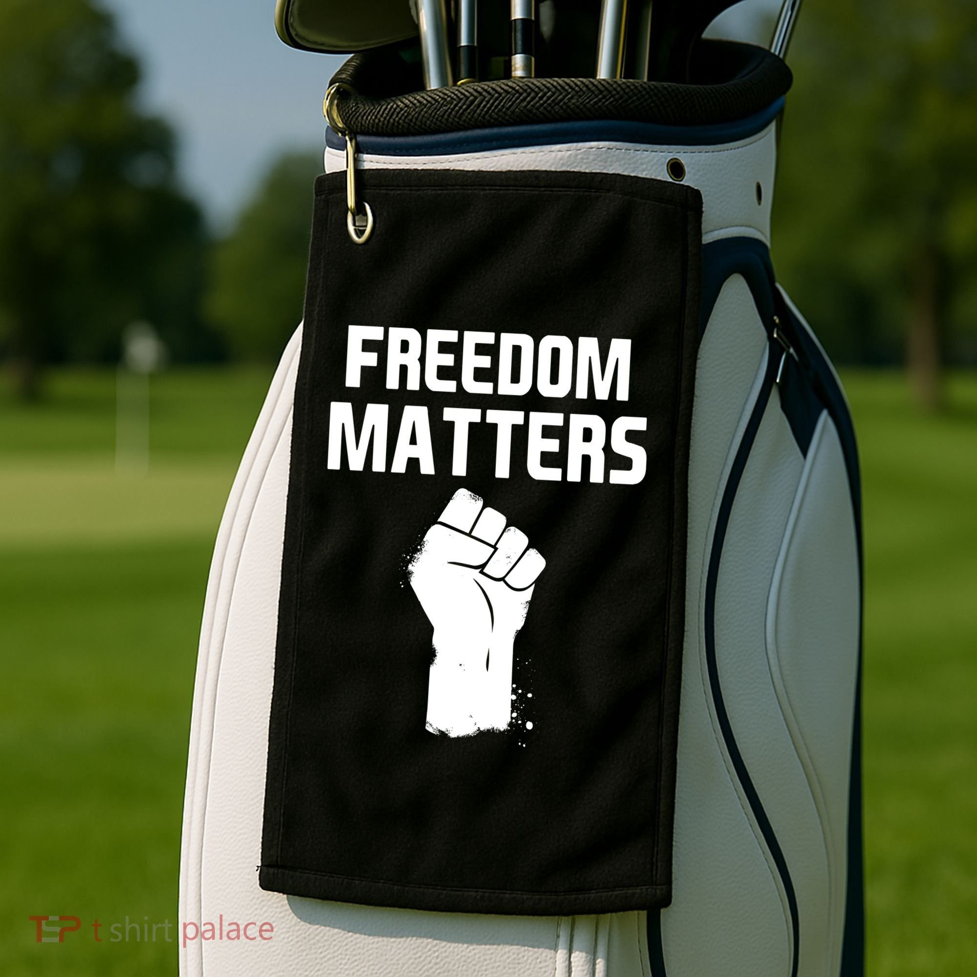 Freedom Matters Fist Golf Towel