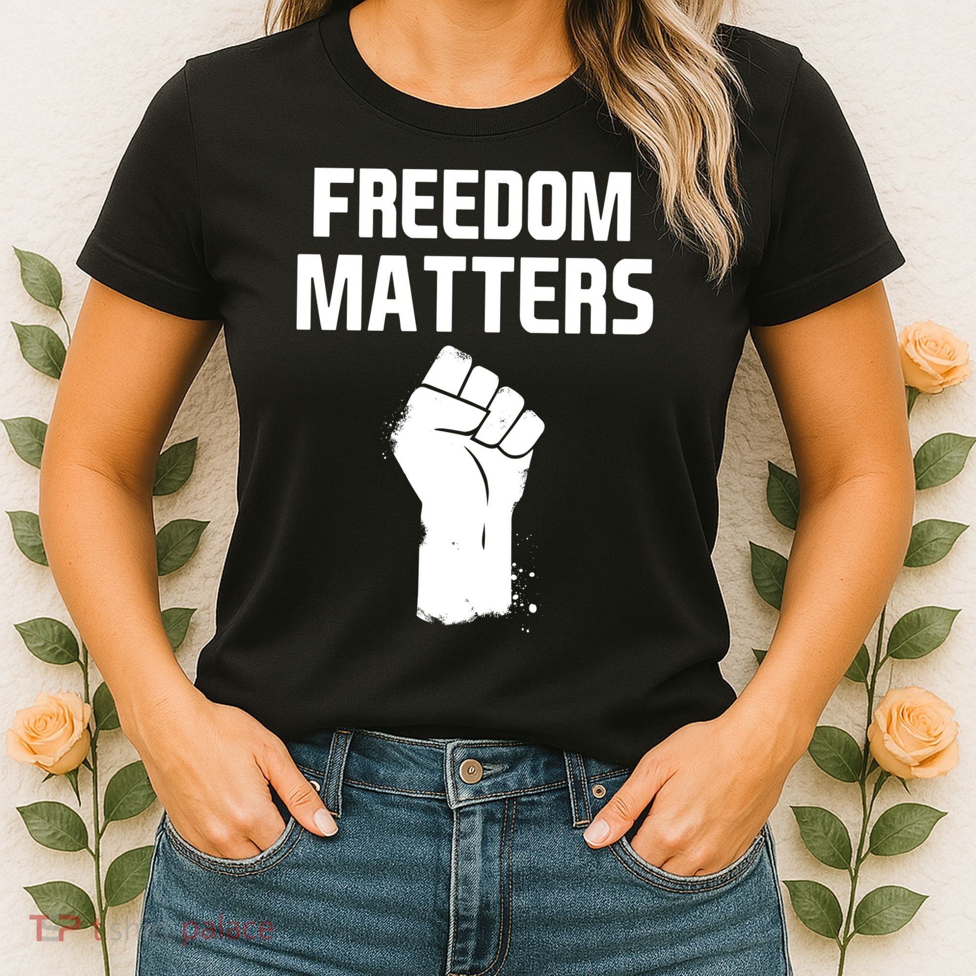 Freedom Matters Fist Women's T-Shirt