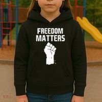 Freedom Matters Fist Kids Hoodie thumb 3