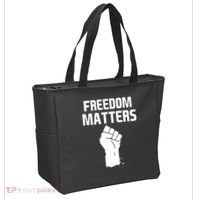 Freedom Matters Fist Tote Bag thumb 2