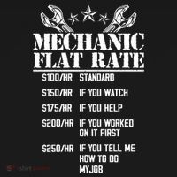 Funny Mechanic Flat Rate Pajama Set thumb 2