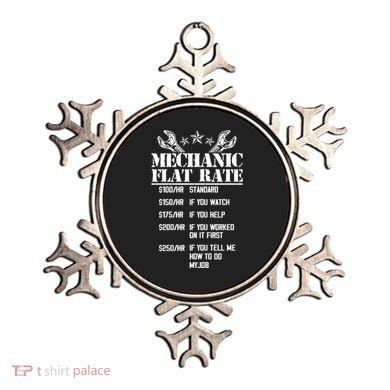 Funny Mechanic Flat Rate Ornament